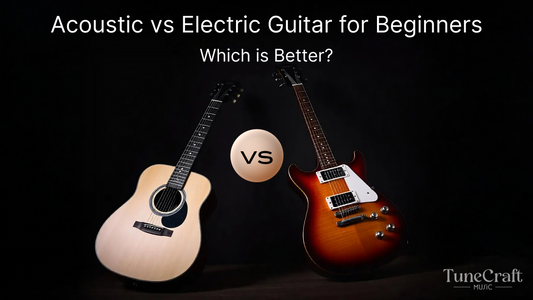 acoustic vs electric guitar for beginners