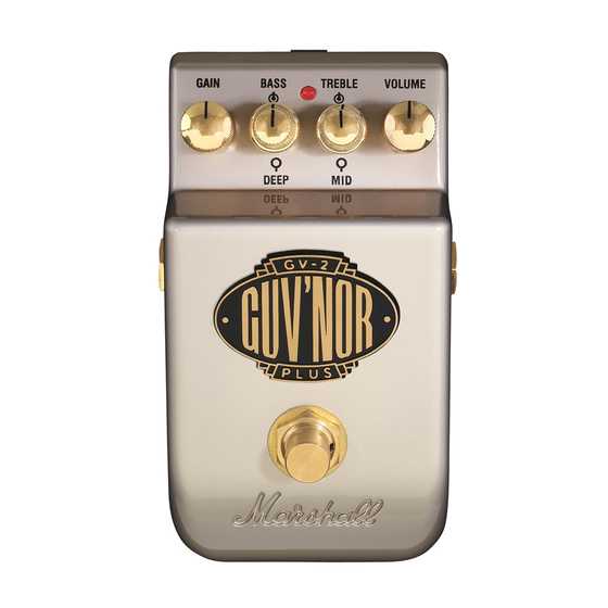 Marshall PEDL-10025 GV-2 Guv`nor Plus (Overdrive) Pedal