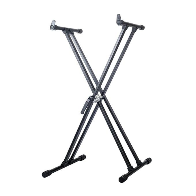 Hebikuo QA 210C DOUBLE X UNWELDED KEYBOARD STAND