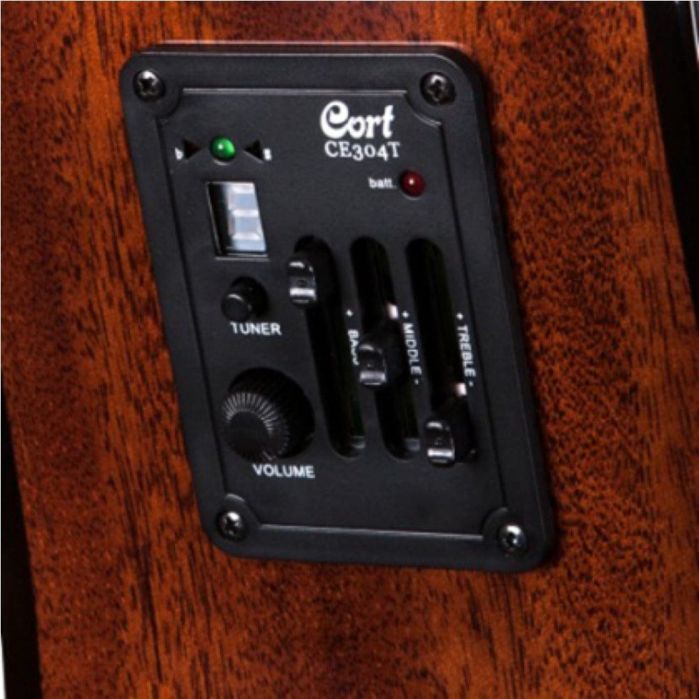 Cort AF500CE Standard Series Cutaway 6 String Electro Acoustic Guitar