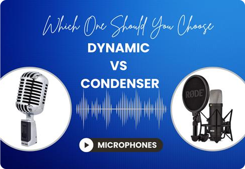 Dynamic vs Condenser Microphones: Which One Should You Choose in 2025