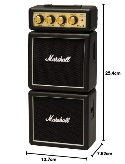 Marshall MS-4 1-Watt Micro Stack Amplifier (Black)