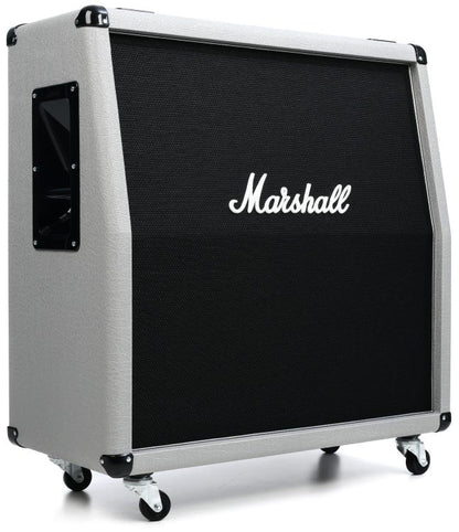 Marshall 2551AV Silver Jubilee 280 Watt 4x12" Celestion G12 Vintage Angled Extension Cabinet