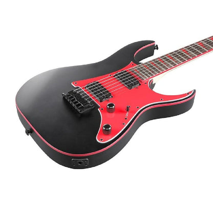 Ibanez GRG131DX RG Gio Series 6-String Electric Guitar- Black Flat