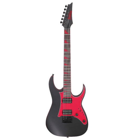 Ibanez GRG131DX RG Gio Series 6-String Electric Guitar- Black Flat